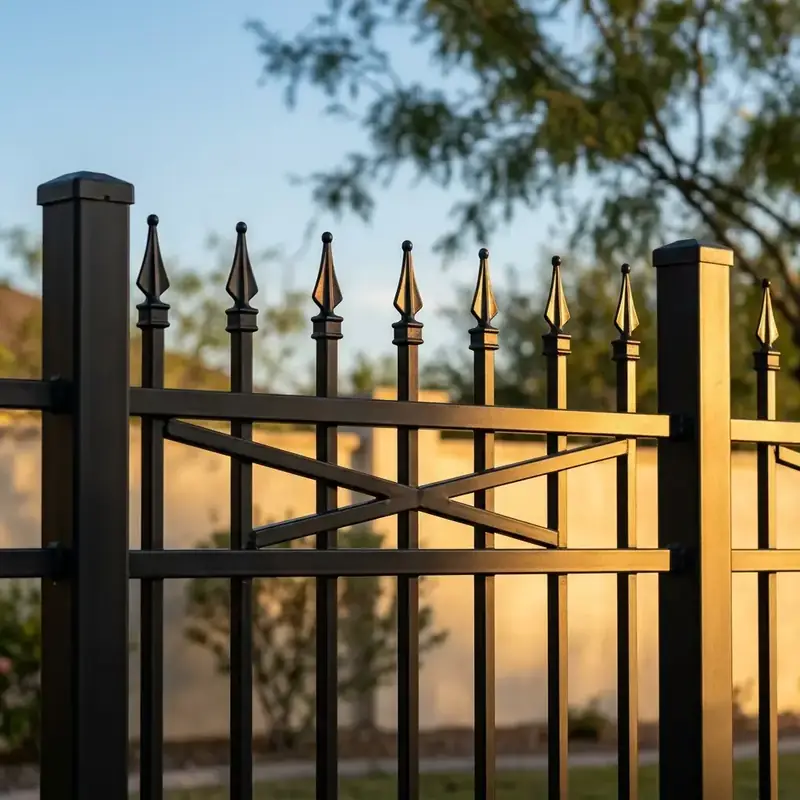 Wrought Iron & Ornamental Fence